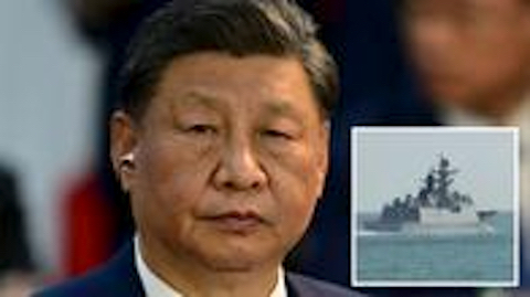 image Chinese Warships spotted off Australia Coast