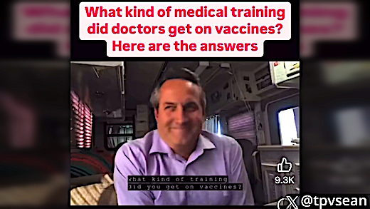 image What kind of training did you get on vaccines?